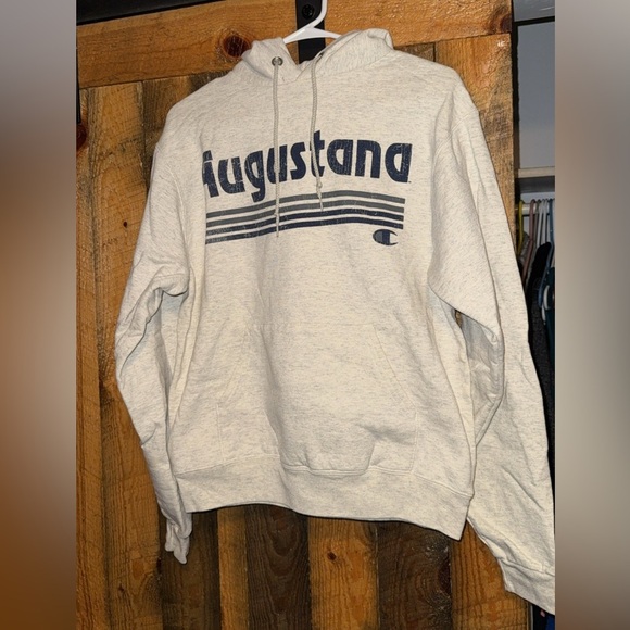 Champion Tops - Champion Augustana Gray Hoodie